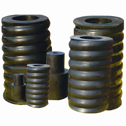 振動機(jī)械用橡膠減震彈簧