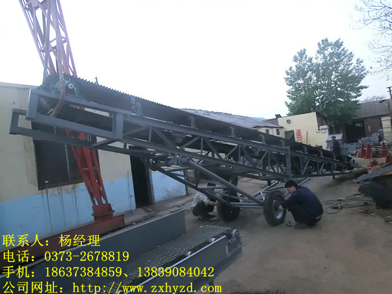 銷售移動式皮帶輸送機-糧食輸送機-肥料輸送機【新鄉(xiāng)楊華價格低】