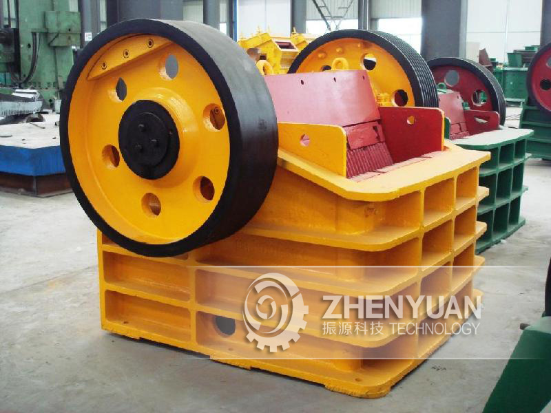 振源科技PE顎式破碎機(jī)重型深腔往復(fù)式顎破、破碎比大、產(chǎn)品粒度均勻