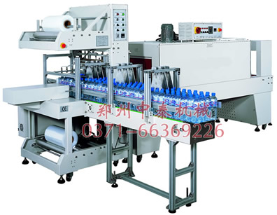 全自動(dòng)飲料包裝機(jī)、全自動(dòng)袖口式整列收縮包裝機(jī)