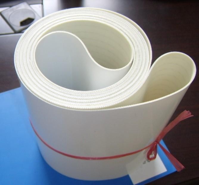 食品級pvc輸送帶，白色環(huán)保食品傳送帶