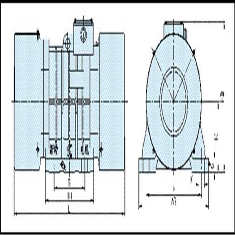 適應(yīng)進(jìn)口新型振動(dòng)電機(jī)   全密封結(jié)構(gòu)
