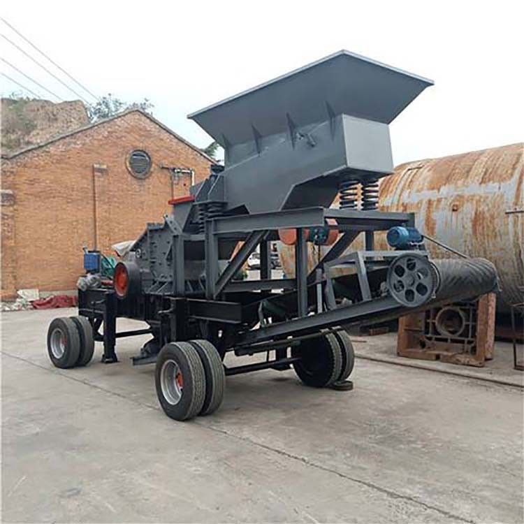 湖南小型移動制砂生產(chǎn)線，常德鵝卵石制砂機(jī)