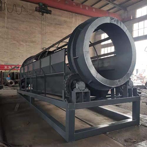 金昌建筑垃圾篩分機(jī)、甘肅籠式無軸滾筒篩石機(jī)