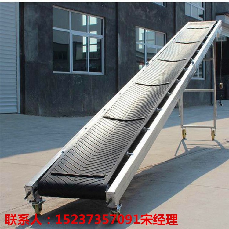 江蘇6米移動式輸送機已發(fā)出折疊式皮帶機玉米裝車傳送帶