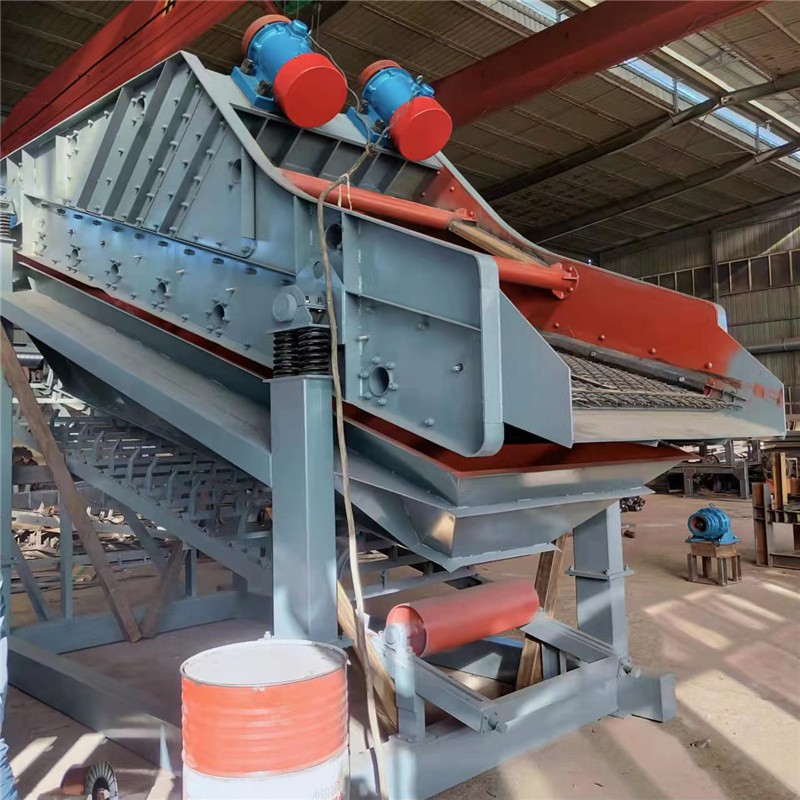 3層圓振動(dòng)篩 篩銅礦砂機(jī)器石塊振動(dòng)給料機(jī)