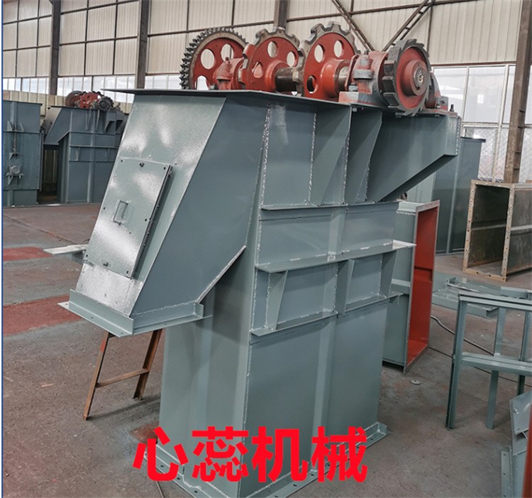哈爾濱斗式提升機(jī)輸送鐵礦粘土入罐封閉式儲存