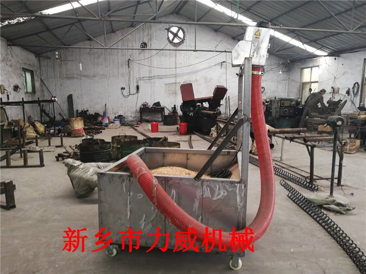 飼料玉米提升機各種烘干飼料糧食軟管吸糧機