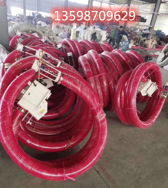 			  10公分12公分16公分軟管吸糧機(jī)家用加厚管子吸料機(jī)			 