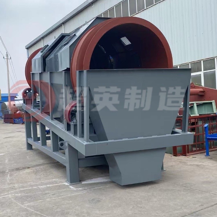  圓形篩石料機(jī)械 無軸滾筒篩360度旋轉(zhuǎn)