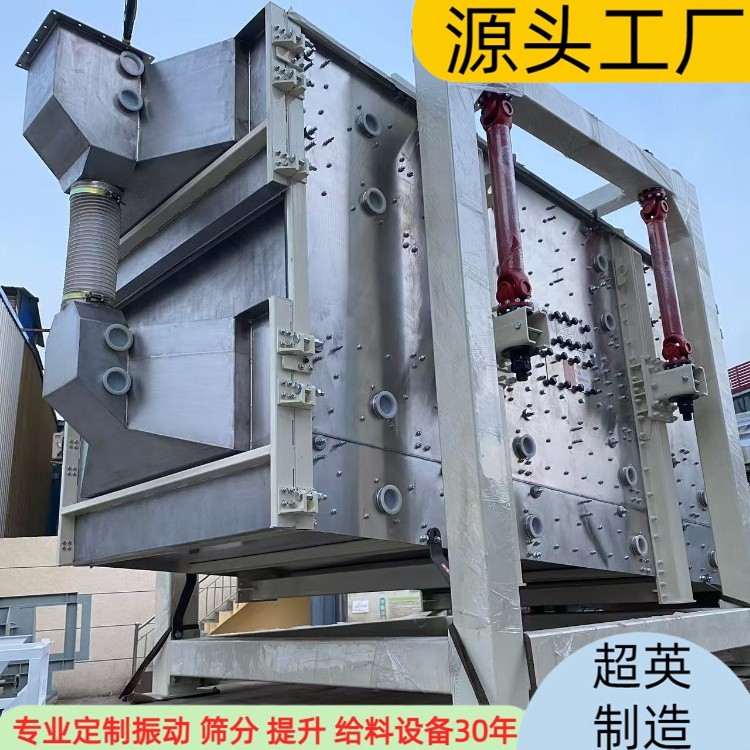 陶粒砂復(fù)式晃動篩 石英砂直線篩 方形搖擺篩