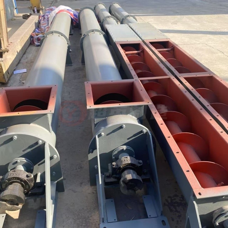  砂石上料機(jī) 螺旋運(yùn)輸設(shè)備廠家 無軸螺旋輸送機(jī)