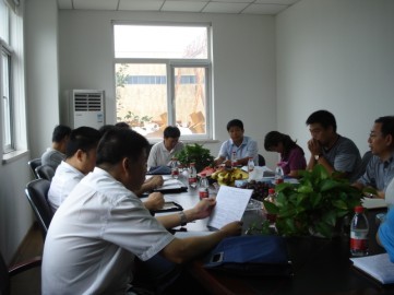 天津市津南區(qū)領(lǐng)導至天津奧爾斯特礦業(yè)設(shè)備考察