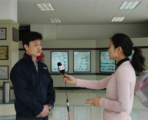 陸凱科技公司董事長(zhǎng)李松奕接受河北電視臺(tái)專(zhuān)訪