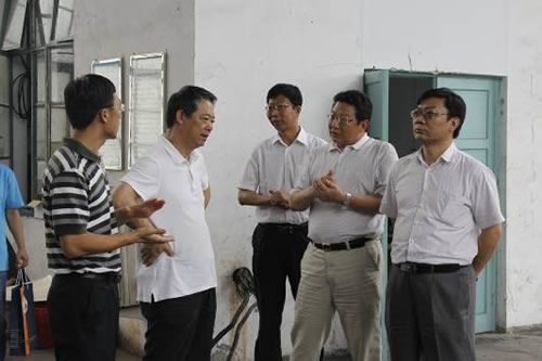 河北省科技廳陳衛(wèi)濱副巡視員到煤炭科工集團唐山研究院調(diào)研工程技術(shù)研究中心建設(shè)工作