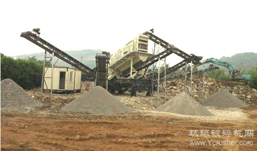 特雷克斯南方路機輪式破碎設(shè)備服務(wù)于中國建筑垃圾處理