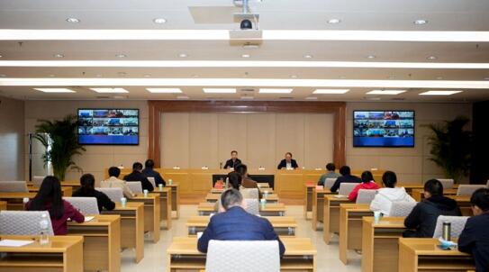 10月22日，河北省應(yīng)急管理廳組織召開冬季全省非煤礦山安全生產(chǎn)工作視頻會(huì)議。省應(yīng)急管理廳/供圖
