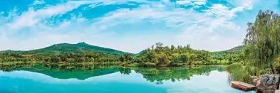 修復(fù)后的紫山風(fēng)景。